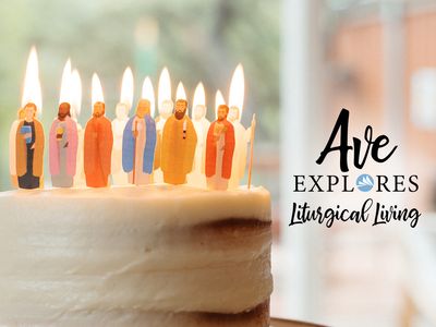 Graphic for Ave Explores: Liturgical Living series